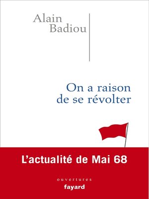 cover image of On a raison de se révolter